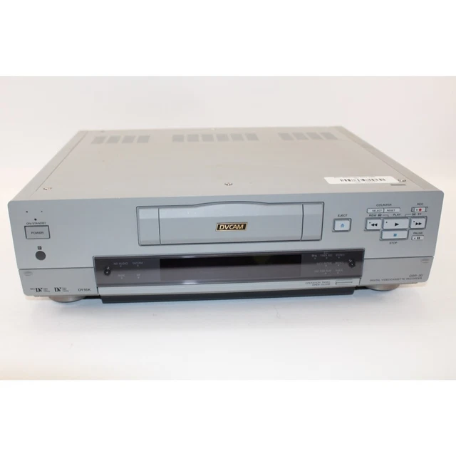 SONY DSR30 DIGITAL VideoCassette Recorder DVCAM DV Mini DV Player