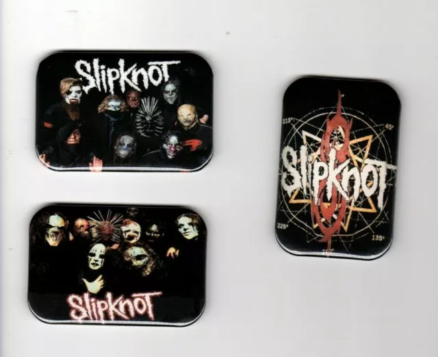 Slipknot    3 Refrigerator Magnet  2" X 3"  With Rounded Corner