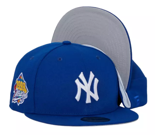 NEW ERA NEW York Yankees 59FIFTY Fitted Hat 1999 World Series Side ...