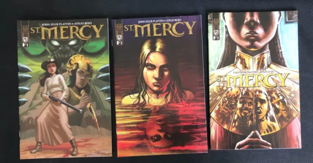 St. Mercy Image Comics/Top Cow Productions 3 Issue Collection Platten & Rojo