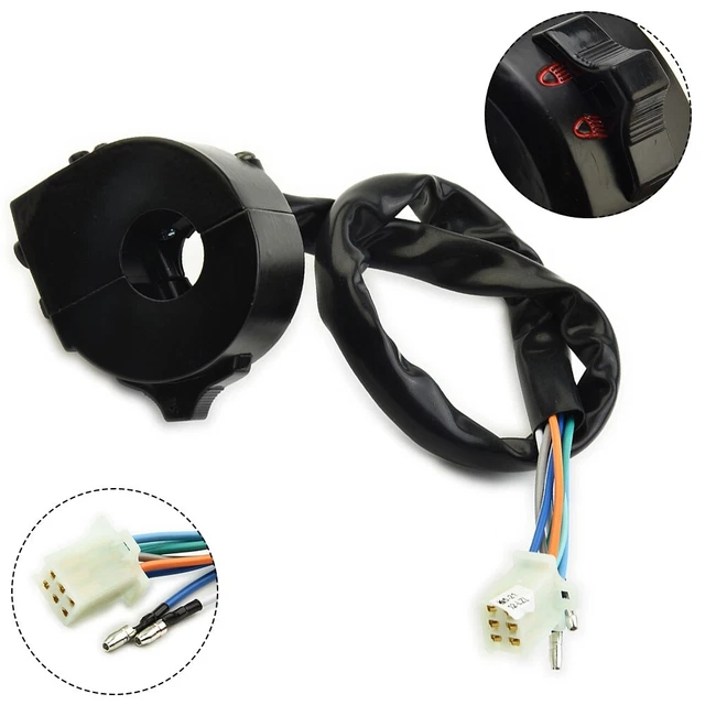 Enhanced Handlebar Control Switch for Motorcycles Durable and Dependable