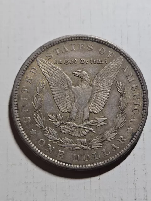 1888 Morgan Silver Dollar aXF USA Silver.900 Coin