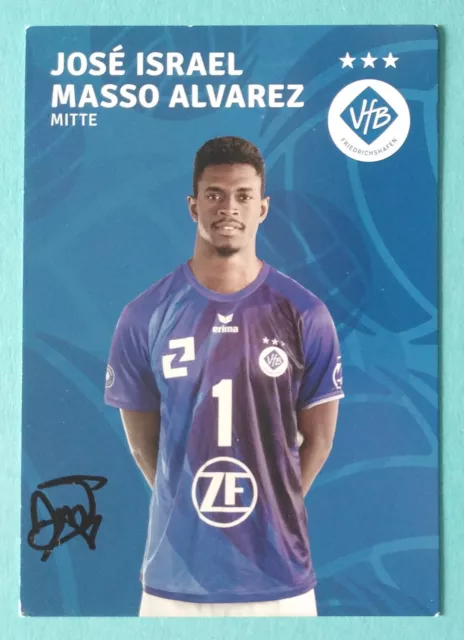 7477 Masso Alvarez VfB Friedrichshafen Volleyball 2023/24 AK original signiert