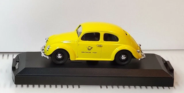 Voiture Miniature Volkswagen Coccinelle Cabriolet 1949 Verte - Vitesse 1/43 Vintage