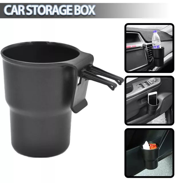 EASY TO INSTALL Car Water Drink Cup Bottle Holder Door Mount Stand Black  $14.18 - PicClick AU