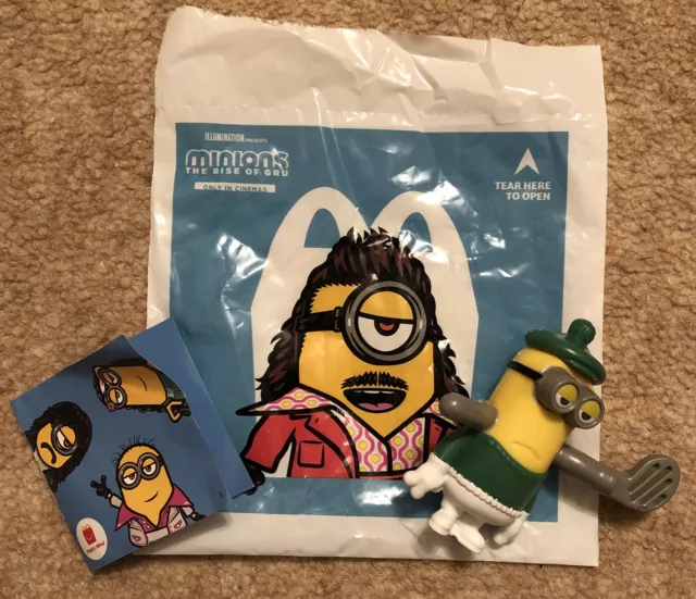 McDonalds Happy Meal Toy 2020 Minions Rise Of Gru Figures Toys Despicable Me
