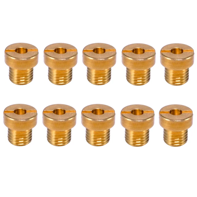 Set 12 Ugelli Per Carburatore M5 In Ottone - Dimensioni 75-102, Per Scooter, Moto, Moped, Ricambi Per Messa A Punto - 5