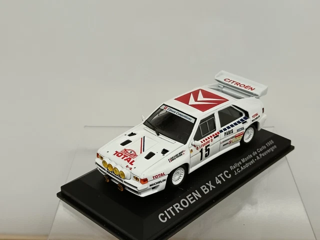 Maquette Starter Models Kit 1/43 - Citroën BX 4 TC Rallye Monte Carlo 1986 (résine, France)