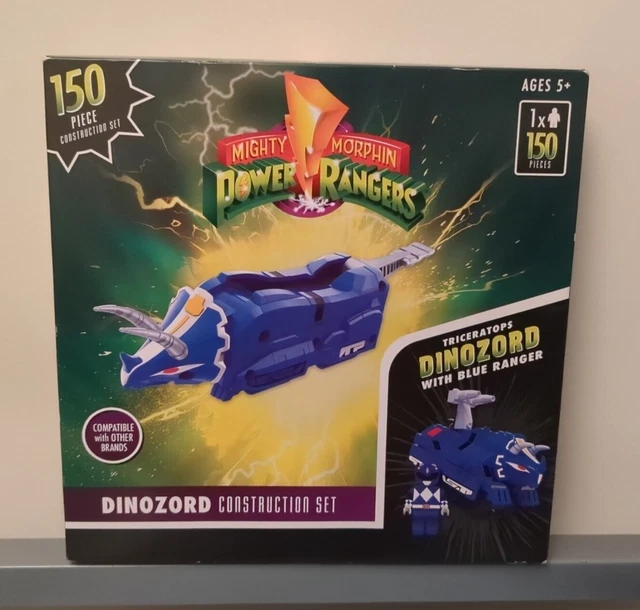 MIGHTY MORPHIN POWER Rangers Dinozord Construction Set X3 New & Sealed ...