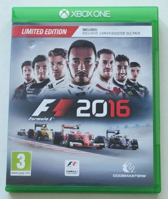 GIOCO NUOVO SIGILLATO PAL F1 FORMULA 1 2016 LIMITED EDITION XBOX ONE 