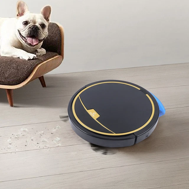 15W Floor Sweeper Smart Robot Vacuum Dust Cleaner Carpets Auto Cleaning Mop Tool