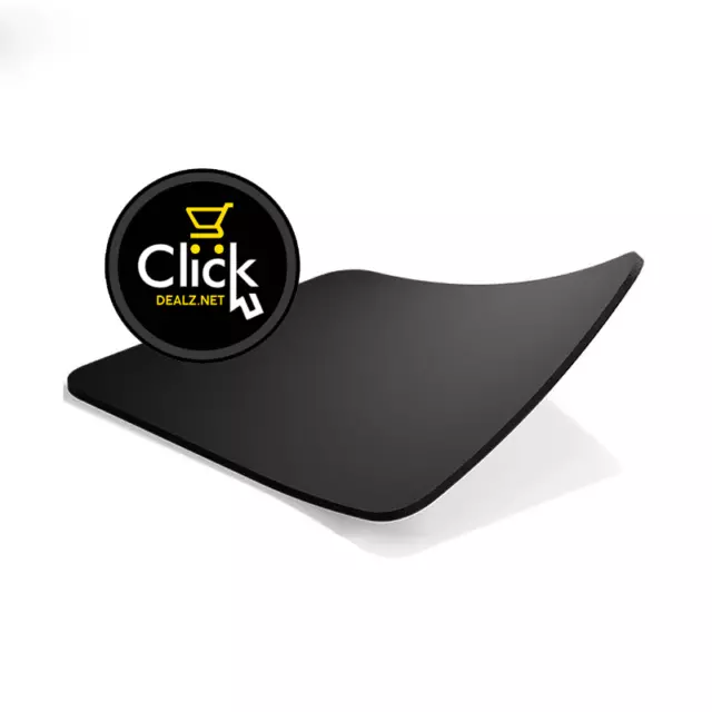 Mouse Mat Mouse Pad 6mm Plain Fabric Non Slip Foam PC Desktop Computer Laptop