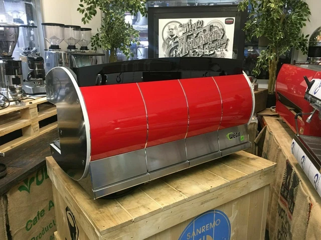Wega Concept 3 Gruppo Red Espresso Macchina Caffè Commerciale Barista Cup 4