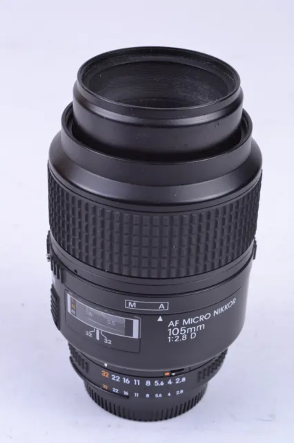 Nikon AF Micro Nikkor 105mm f/2.8 SWM Telephoto Prime Camera Lens #T76664