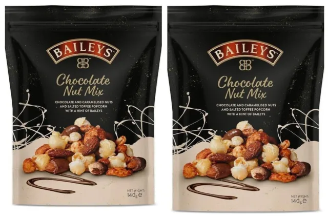 Baileys Mix di noci di cioccolato crema irlandese salata caramellata confezione da 1/2