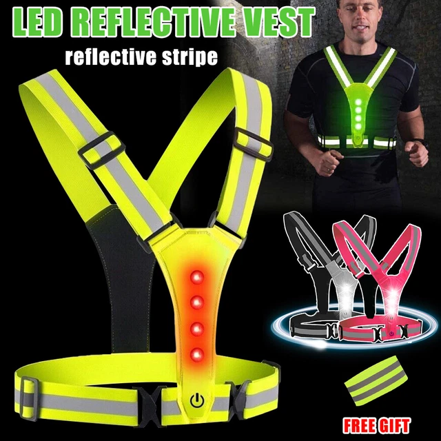 thumbnail image 2 of Light Up LED Armband For Running Walking At Night,Reflective Arm Bands For Runners,Rechargeable Jogging Lights,High Visibility Night Running Safety Gear Adjustable Running Women Men Kids (Pink 2 of 13