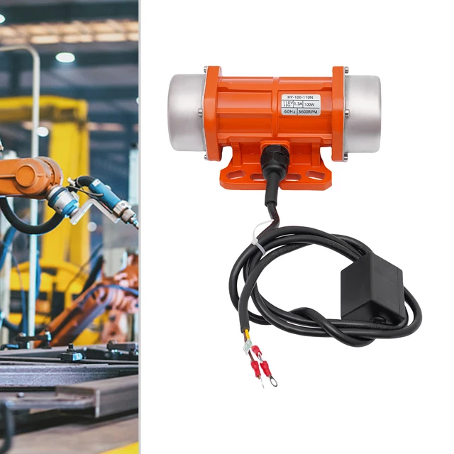 Moteur Vibrant Double Arbre 12V DC - Forte Vibration Pour Projets DIY