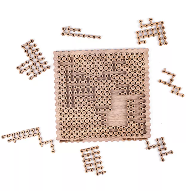 Zummy Mind Bending Wooden Jigsaw Puzzle  Puzzles for Adults 24 pcs