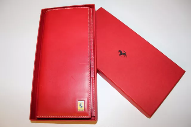 Ferrari / Schedoni / Leather / Leder / Wallet / Pouch / Card / Case / Italy