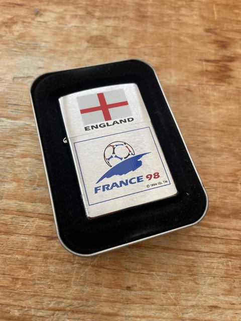 ZIPPO FRANCE 98 world cup-Limited edition-VERY RARE £208.68