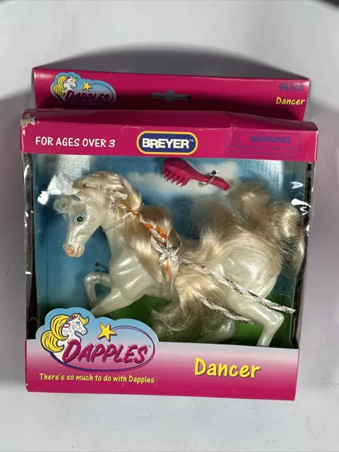 Vintage 1996 Breyer | Dapples Dancer # 96100 | W/ Pink Comb