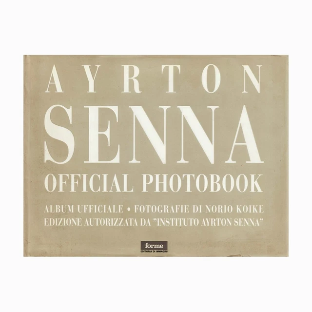 LIVRE PHOTO OFFICIEL Ayrton Senna par Norio Koike EUR 89,69 - PicClick FR