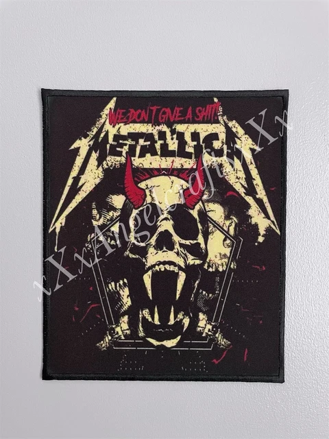 Large Sew On Printed Back Patch ~ Jacket Bag ~ Metallica