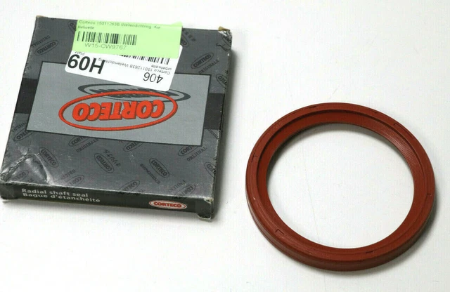 1x Wellendichtring, Kurbelwelle CORTECO 15011263B Simmerring für Ford Fiesta