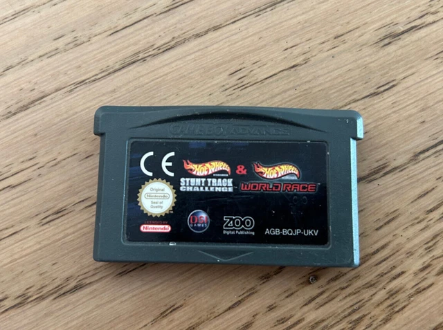 HOT WHEELS STUNT Track Challenge World Race Gba Game Boy