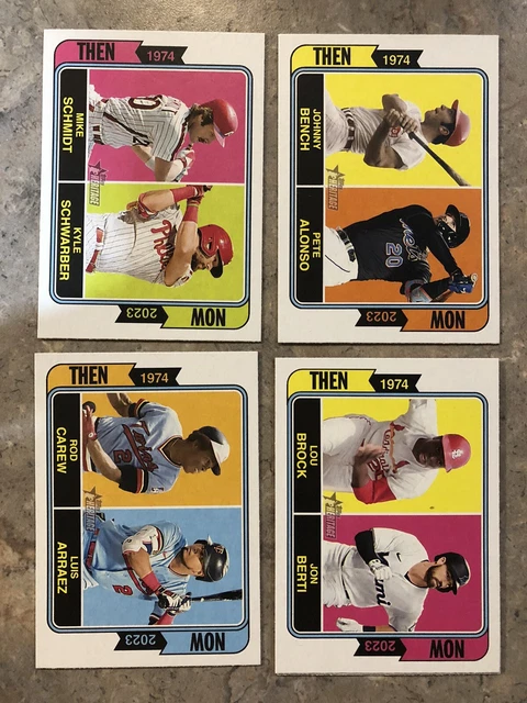 2023 Topps Heritage Then And Now Insert Complete Your Set - You Pick