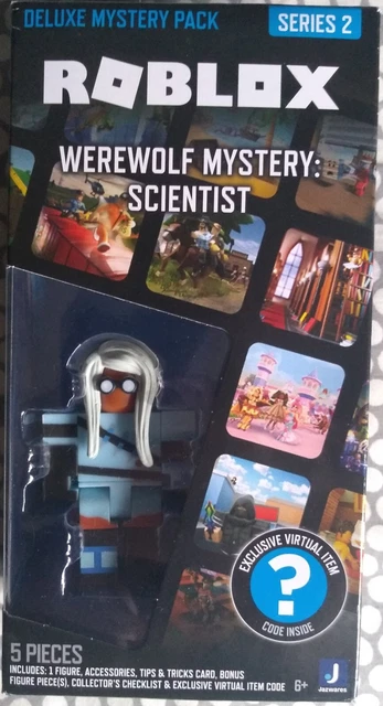 ROBLOX SERIES 2 Deluxe Mystery Pack Werewolf Mystery: Scientist New £14 ...