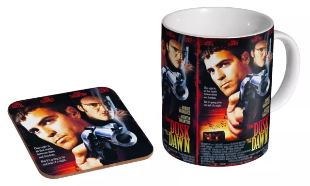 From Dusk Till Dawn - Coffee / Tea Mug And Coaster Gift Set