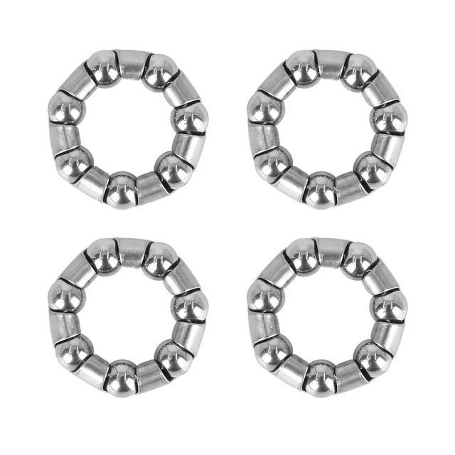4pz 25mm Manovella Cuscinetti Ruota Bicicletta Cuscinetto Fermo per Bicicletta