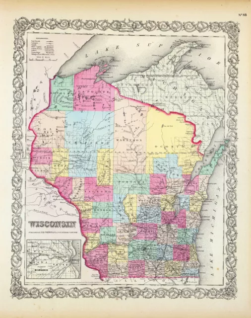 179 maps WISCONSIN state PANORAMIC genealogy old HISTORY DVD