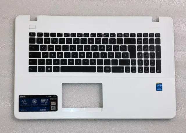 Top Case Oberschale Palmrest mit Tastatur - ASUS F751M F751 X751 K751 R752 Serie