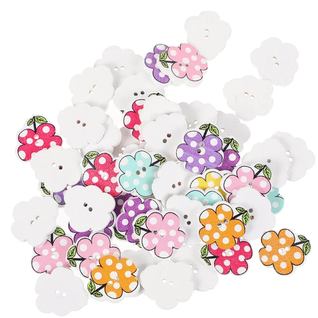 100 stücke nähen buttons dekorative nähe schnallen farbe design kleidung