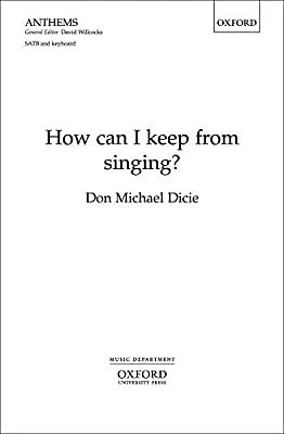 How can I keep from singing?: Vocal score, , Used; Very Good Book