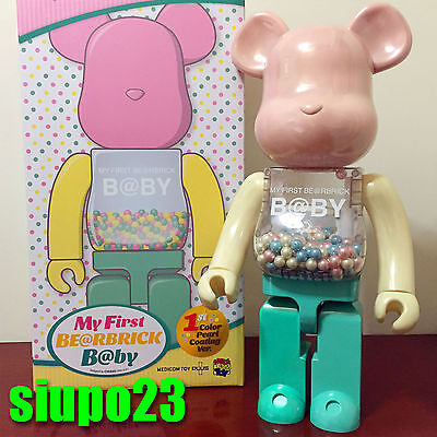 MEDICOM 1000% BEARBRICK ~ My First Baby Be@rbrick 1st Color Pearl 