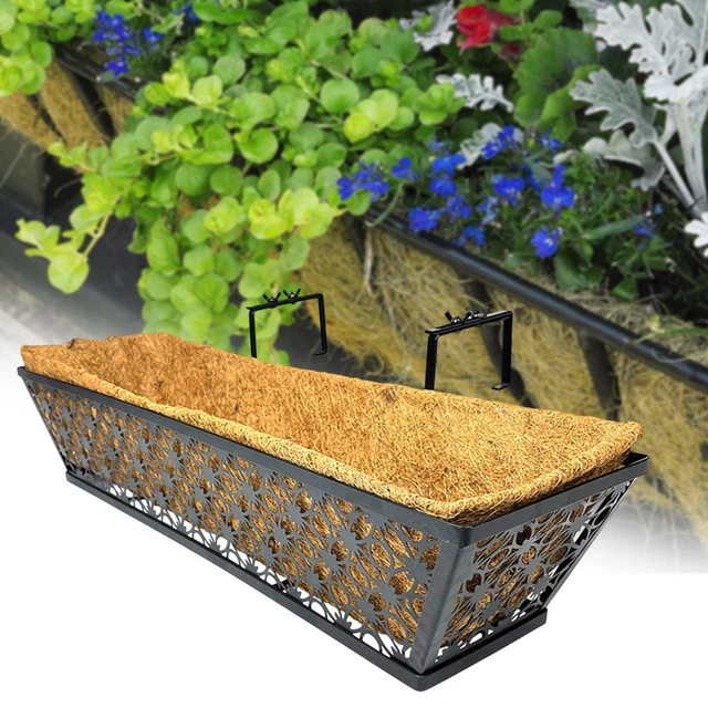 Support Suspendu Pour Pots De Fleurs - Étagère De Fenêtre, Installation Facile, Gain De Place Pour Balcon Ou Jardin