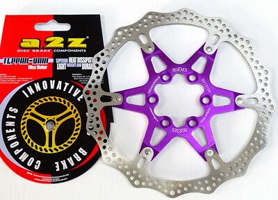 6 FORI 105 grammi A2Z DISCO FRENO MTB A2Z ATD 160 mm BLU 