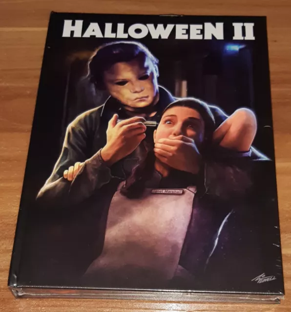 HALLOWEEN II (limited Mediabook 4K UHD + Blu-ray/Cover D) NEU/OVP