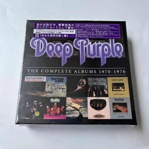 Deep Purple The Complete Album 1970-1976 10CD New & Sealed Collection Box Set