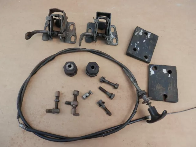 Lotus Elan +2S  1970. Bonnet Opening Mechanism & Cable.