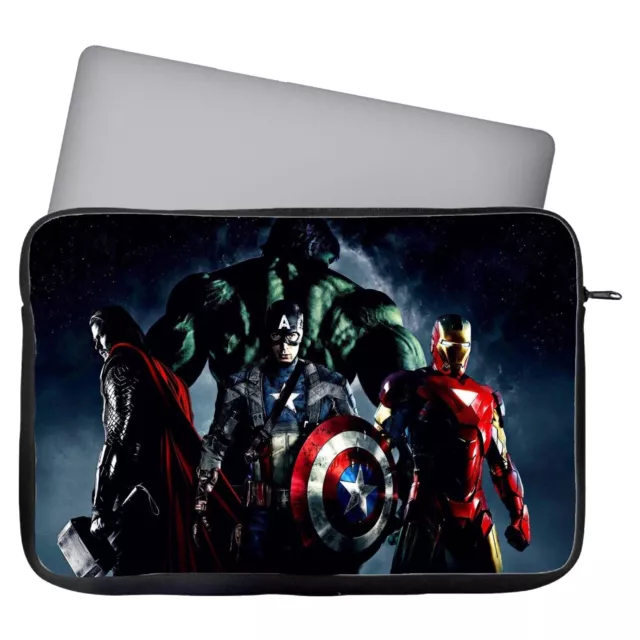 Avengers Charaktere Laptoptasche Hülle Tablet Tasche Ultrabook Chromebook Geschenk