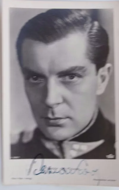 29026 Autograph Photo Ak Viktor de Kowa Ross Publisher No. 3582 To 1935