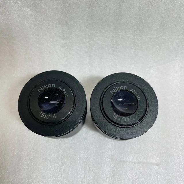 Nikon Microscope Eyepiece 15X/14 Set of 2　ニコン