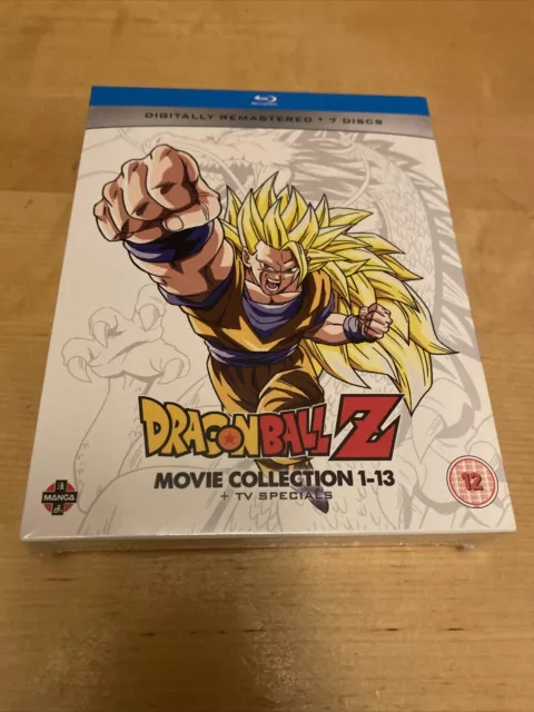  Dragon Ball Z Movie Complete Collection: Movies 1-13 + TV  Specials - Blu-ray : Movies & TV