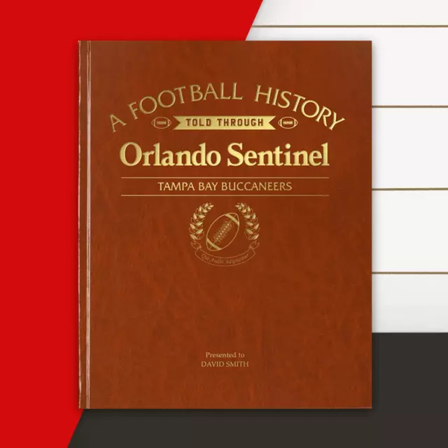 Tampa Bay Buccaneers NFL American Football Newspaper History Gift Fan Book