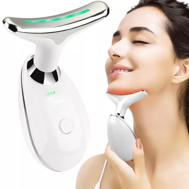 Elektrisches Gesichtsmassagegerät Gerät Anti-Aging Facial Massager mit 3 Modi