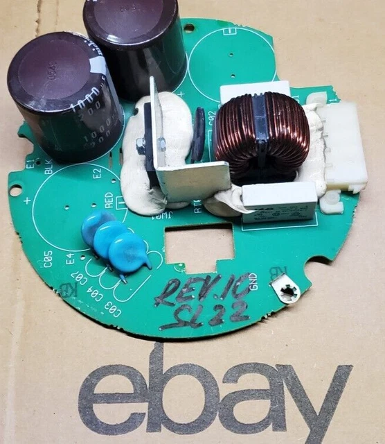 ECM 8794705HGP1 REV. 10 rectifier 2 capacitors SL22 thermistor board